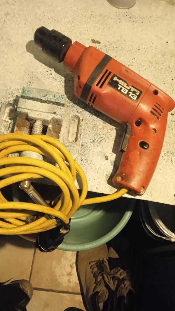 Foreuse HILTI TB13 en état de marche, Enlèvement