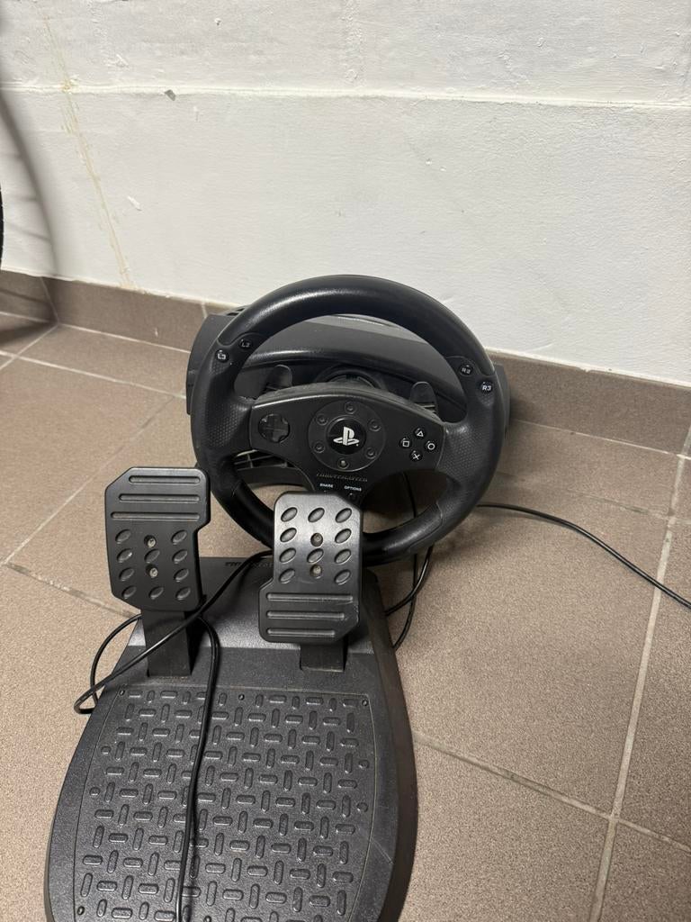 Thrustmaster T80 racestuur met pedalen. Playstation 4, Consoles de jeu & Jeux vidéo, Enlèvement, Comme neuf, Volant ou Pédales