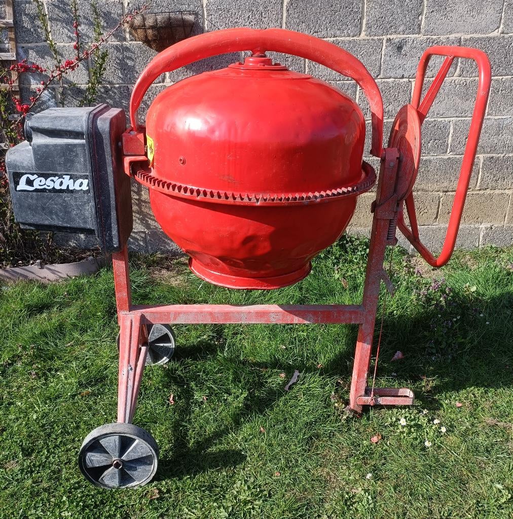 Lescha SM 145 betonmixer, Doe-het-zelf en Bouw, Ophalen, Gebruikt