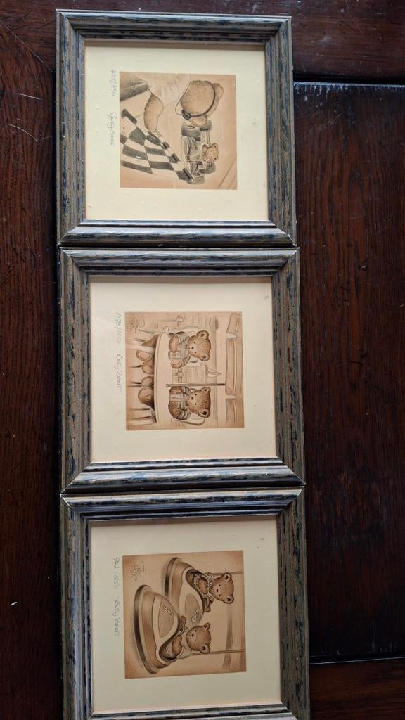 Imprimés d'ours en peluche de Sue Willis, Antiquités & Art, Enlèvement