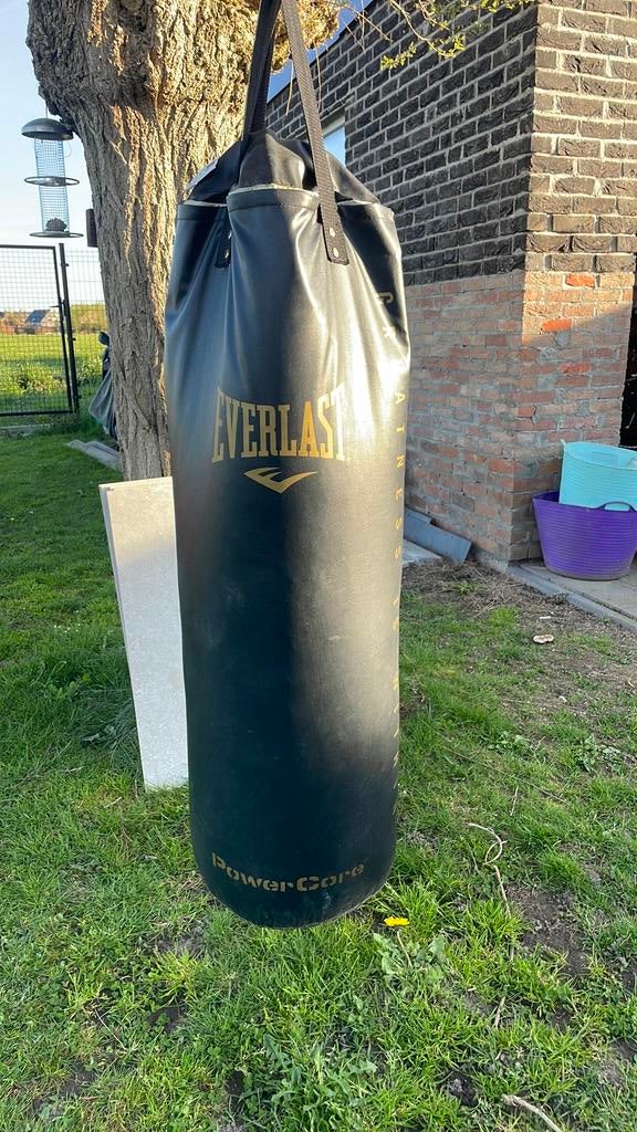Everlast boksbal met keting, Sport en Fitness, Ophalen, Zo goed als nieuw, Boksbal