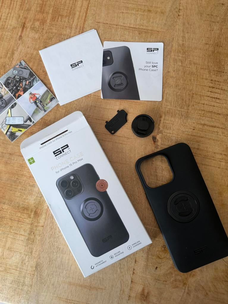 Coque SP Connect pour IPhone 15 Pro Max, Télécoms, Enlèvement, Comme neuf, Façade ou Cover