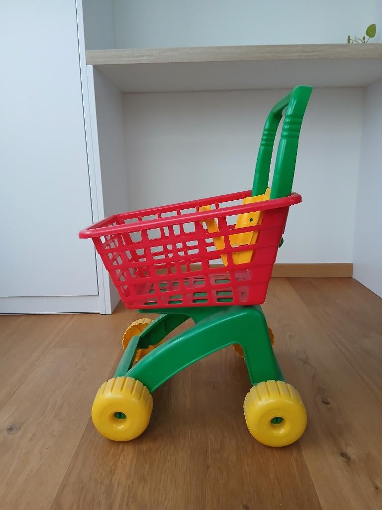 Speelgoed winkelkar, Ophalen, Gebruikt, Kunststof, Speelkeuken-accessoire