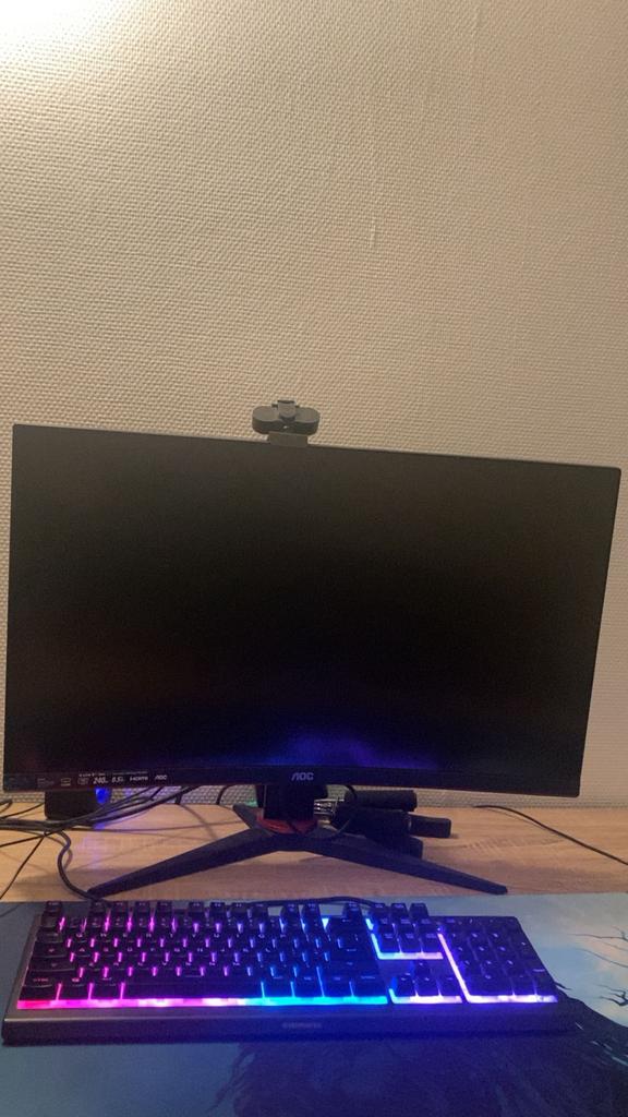AOC GAMING MONITOR 240hz 0,5ms 27inch, Enlèvement, Comme neuf, Gaming