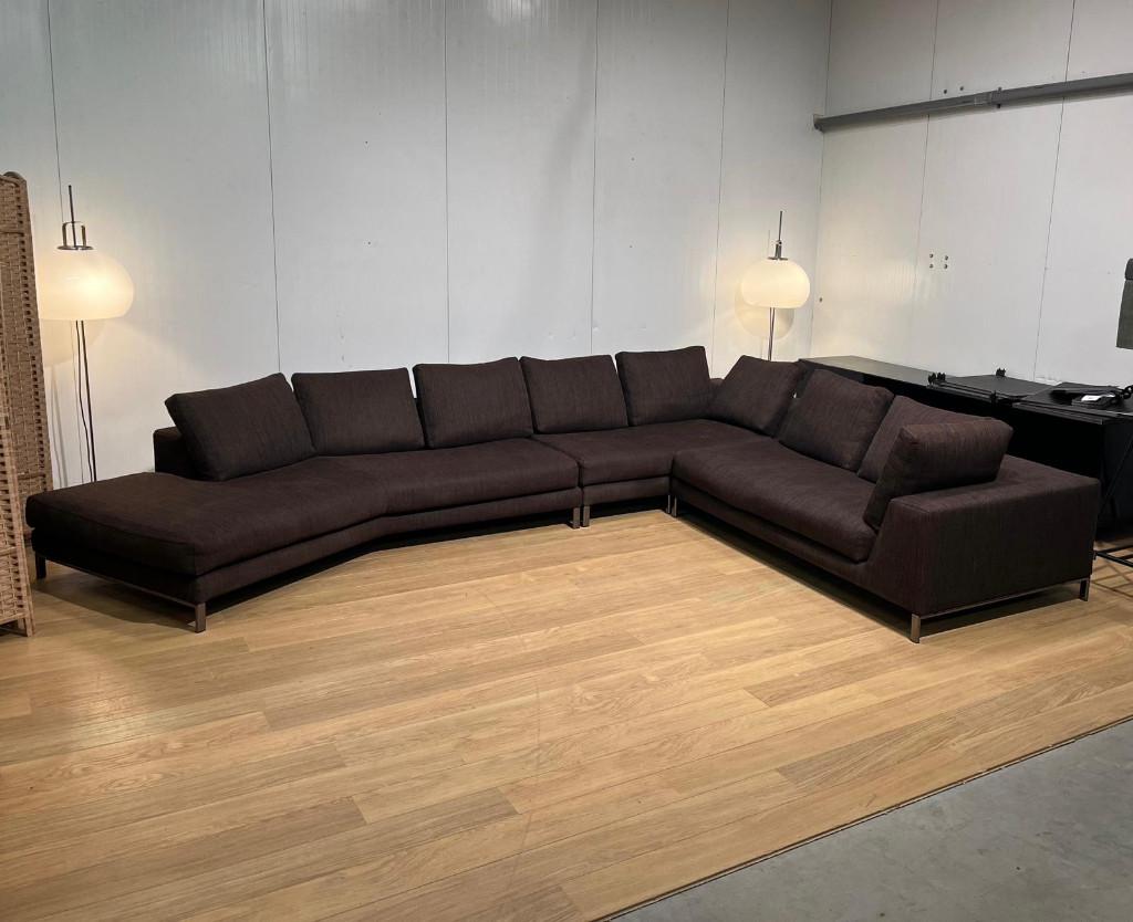 TBE Minotti Hamilton canapé d’angle + garantie – PN: 30.000€, Maison & Meubles, 150 cm ou plus, Quatre personnes ou plus, Comme neuf