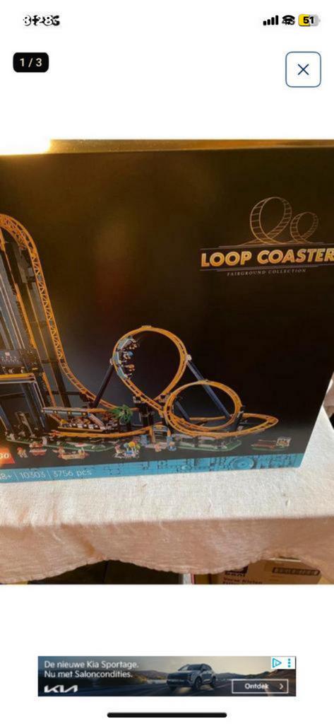 Lego loop coaster 10303, Ophalen, Nieuw