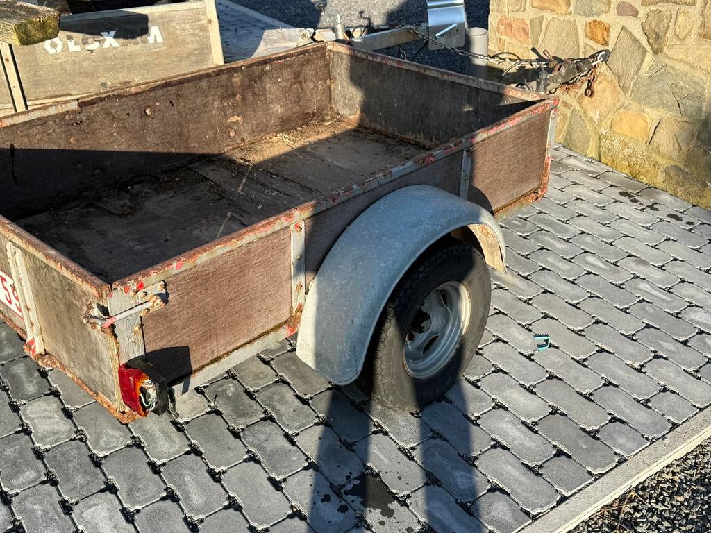 Petite remorque, Enlèvement, Utilisé