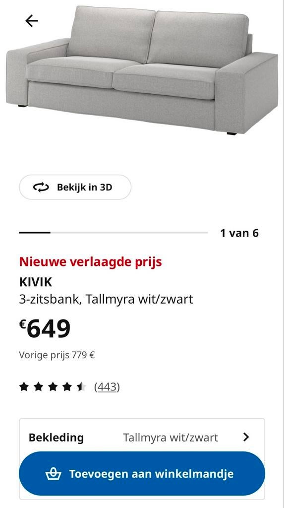Zitbank+voetenbank, Huis en Inrichting, Fauteuils, Ophalen