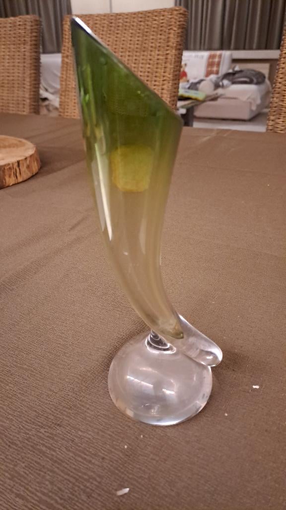 Sierlijk vaasje Val St-Lambert, Huis en Inrichting, Woonaccessoires | Vazen, Ophalen