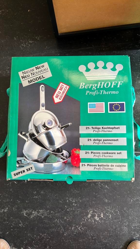 Ensemble d'ustensiles de cuisine Berghoff 21 pièces, Enlèvement, Neuf