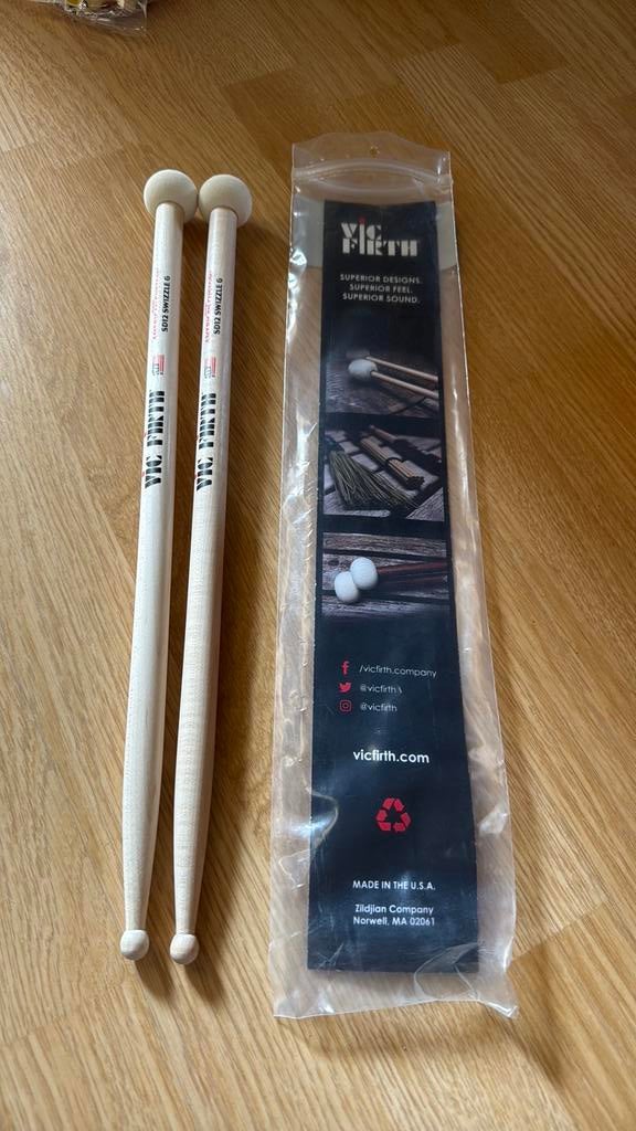 Vic firth drumstokken, Ophalen of Verzenden, Nieuw, Overige merken