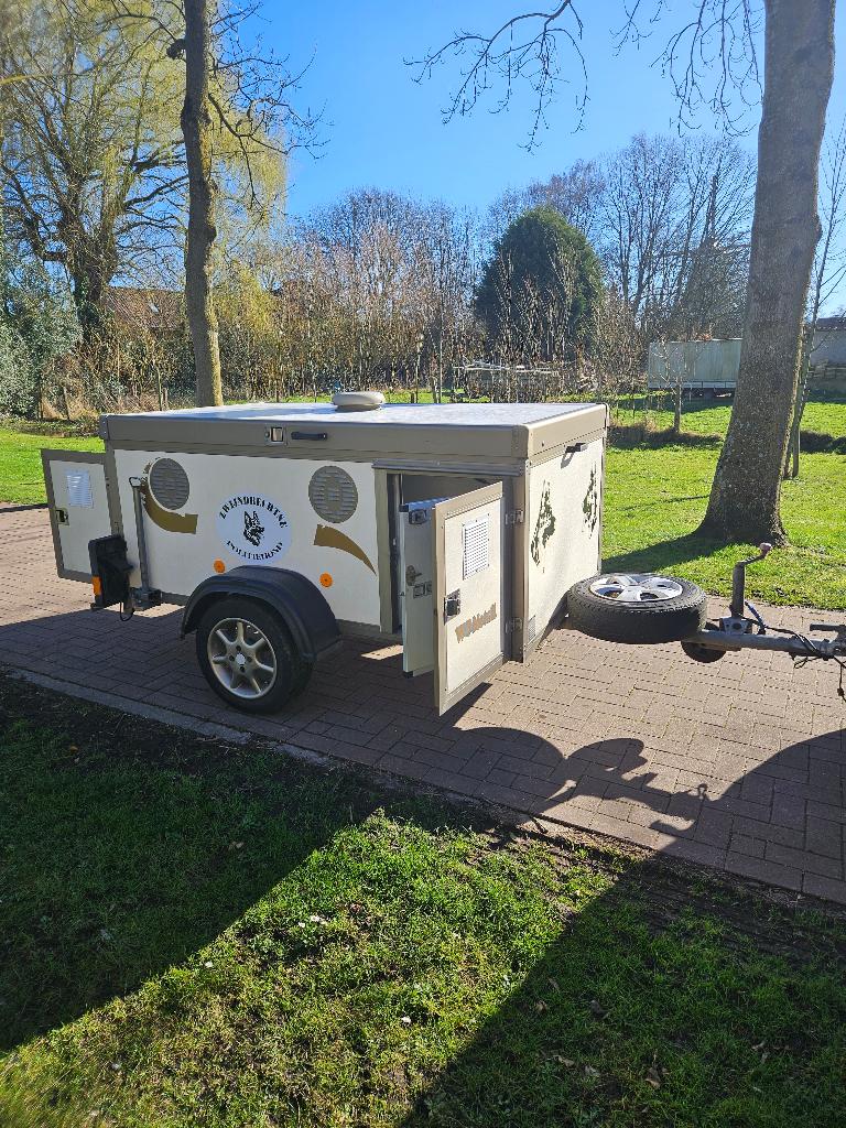 WT-Metall Thermo 4-Vaks Hondenkar - Sint-Pauwels - € 2.500,-, Animaux & Accessoires, Enlèvement, Utilisé