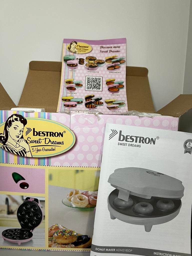 NIEUWE DONUTMAKER (IN DOOS) – NOOIT GEBRUIKT!, Ophalen, Nieuw