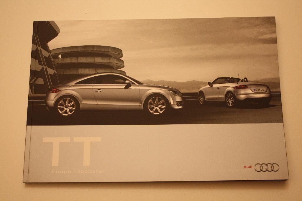 Audi TT Coupé/roadster brochure 2009, Boeken, Auto's | Folders en Tijdschriften, Ophalen of Verzenden, Nieuw, Audi
