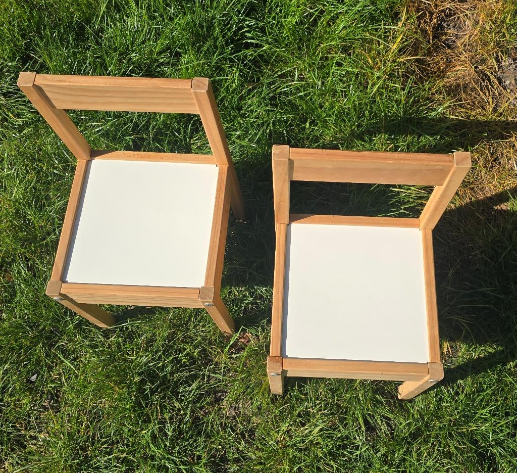 2 petites chaises pour enfant, Enfants & Bébés, Enlèvement ou Envoi, Utilisé, Chaise de table