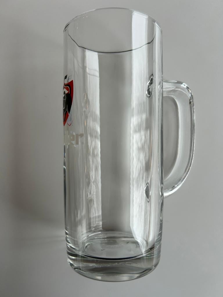 Pot à bière Jupiler d'un demi-litre, Collections, Enlèvement ou Envoi, Neuf, Verre ou Verres, Jupiler