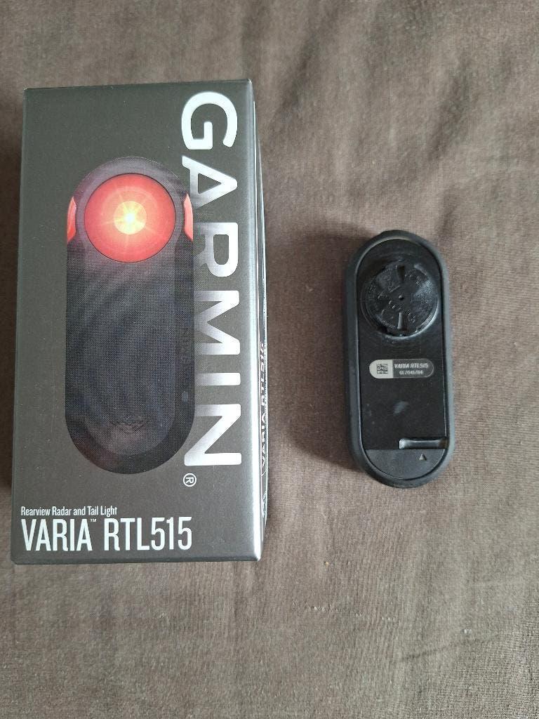Garmin varia radar rtl515, Gebruikt, Batterij, Achterlicht, Ophalen of Verzenden