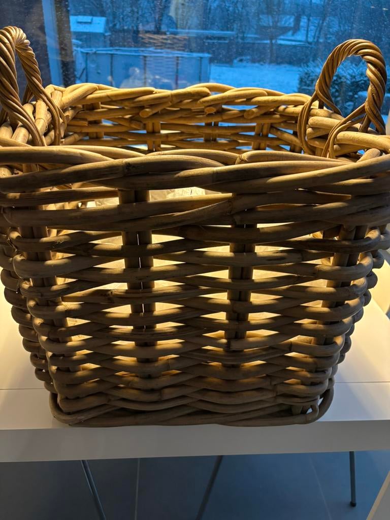 Corbeille en bois grand modèle, Enlèvement