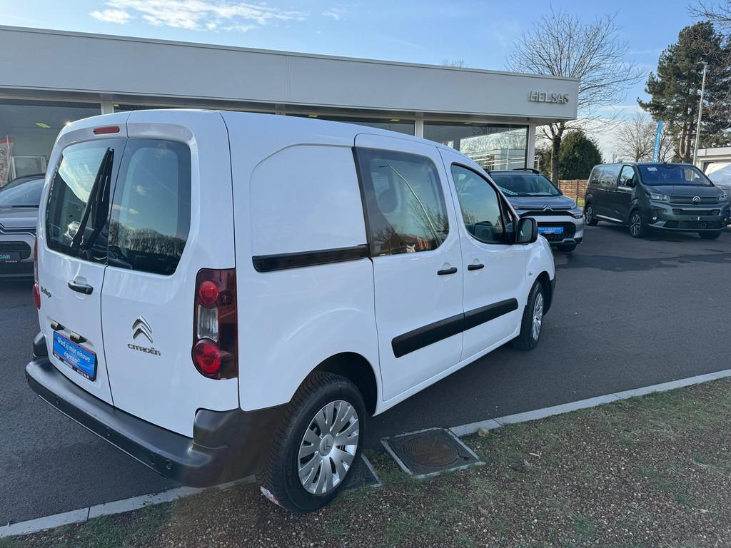 Citroën Berlingo LICHTE VRACHT 1.6 BLUEHDI - MANUEEL - WAAR, Auto's, Citroën, Stof, Parkeersensor, Wit, Berlingo