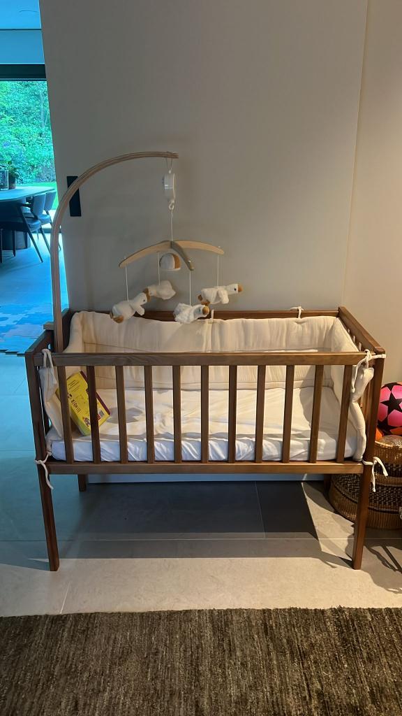 Park QUAX (beukehout), Kinderen en Baby's, Ophalen, Zo goed als nieuw, Rechthoekig, In hoogte verstelbaar