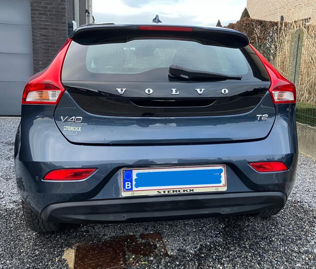 Volvo V40 T2 2.0 (bouwjaar 2017), Auto's, Volvo, USB, Stof, Euro 6, Blauw