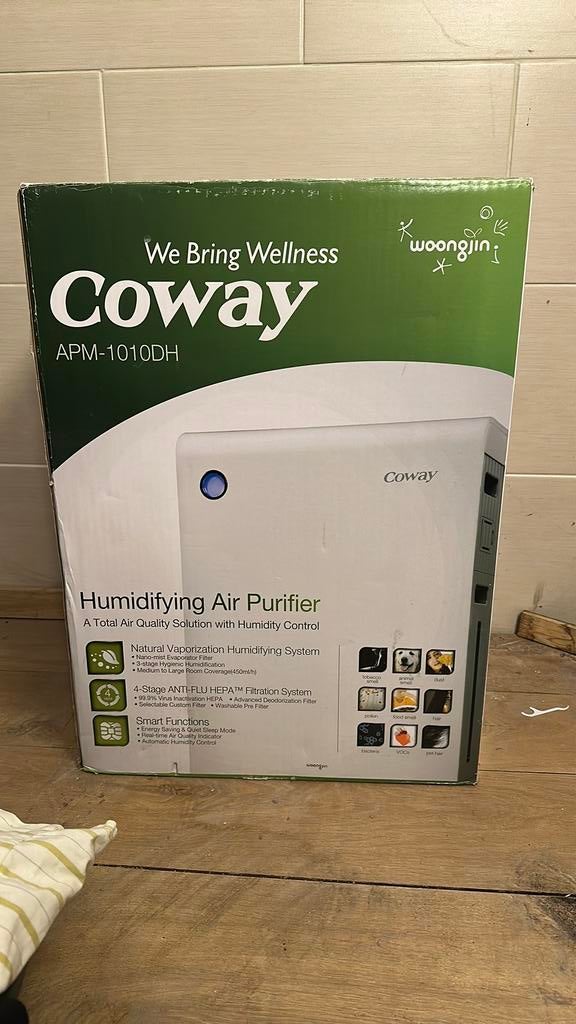 Coway apm 1010dh purificateur d'air, Enlèvement ou Envoi, Comme neuf, Purificateur d'air