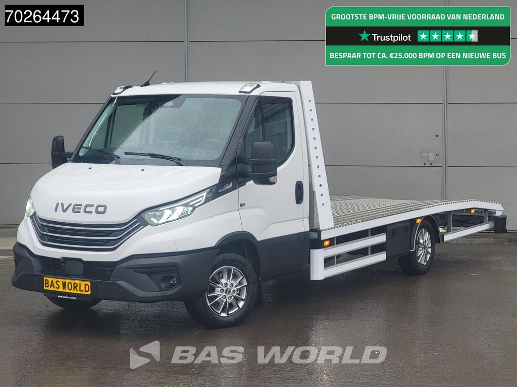 Iveco Daily 35S18 BPM VRIJ! 3.0L Automaat Autotransporter 20, Automaat, Stof, Euro 6, 4 cilinders