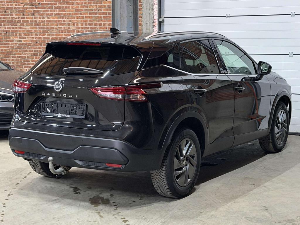 Nissan Qashqai 1.3 Benzine CarPlay Pano Trekhaak EURO 6d Gar, Auto's, Nissan, Electronic Stability Program (ESP), Gebruikt, Zwart