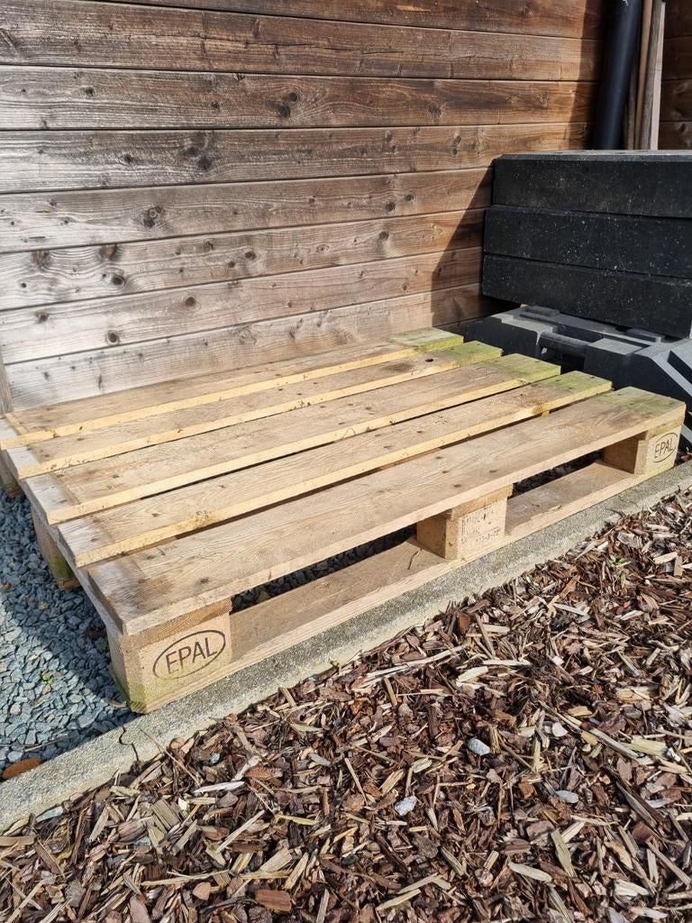 Europalet, Ophalen, Zo goed als nieuw, Hout
