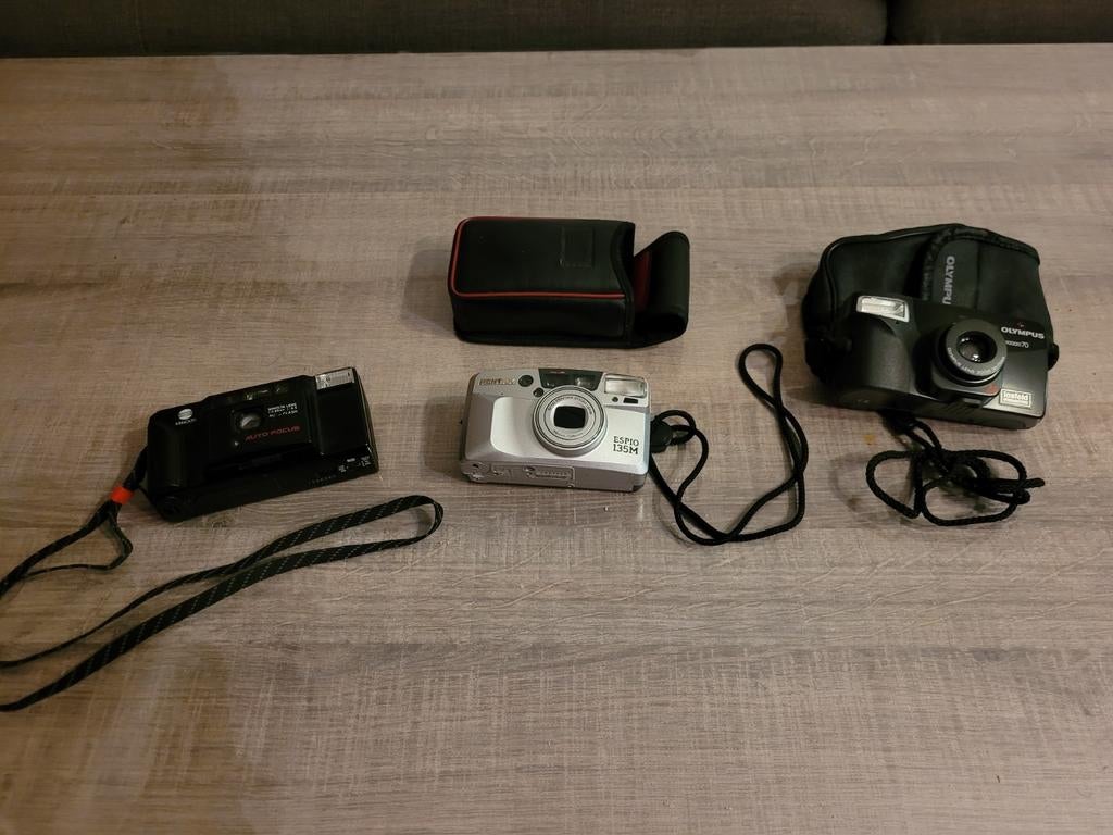 Analoge camera's 3 stuks, Enlèvement, Polaroid, Minolta