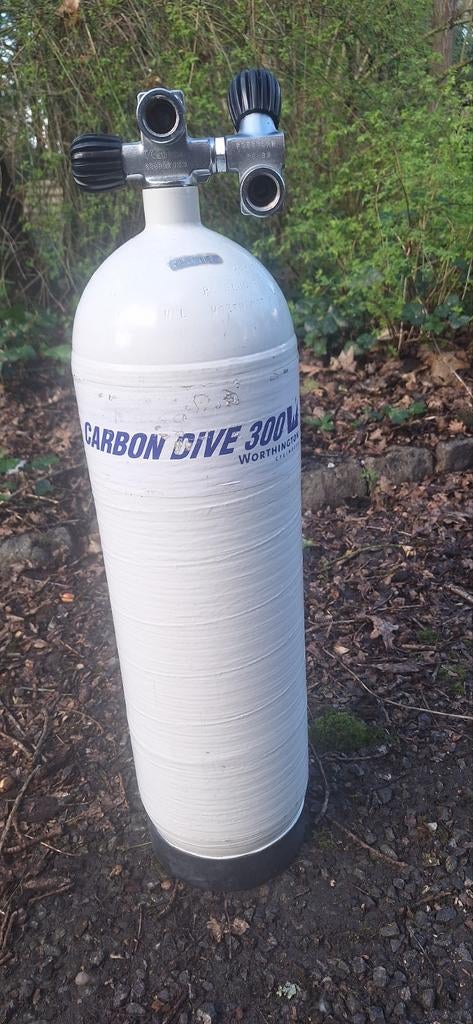 Duikfles 12 liter carbon nieuwe keur, Watersport en Boten, Duiken, Ophalen, Duikfles