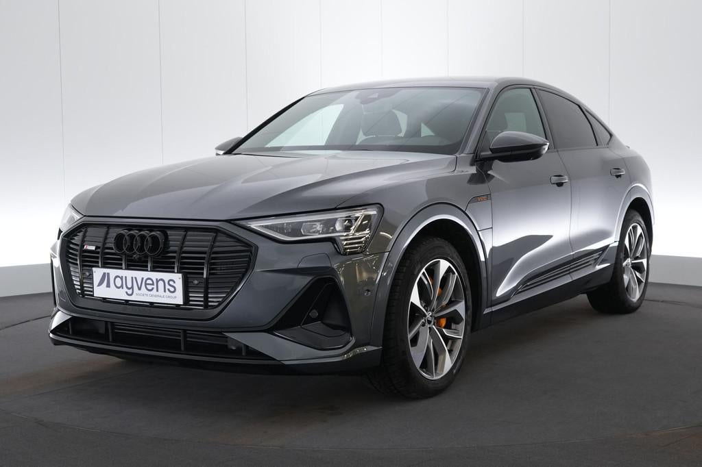 (2BPB820) AUDI E-TRON SPORTBACK, Auto's, Audi, Parkeersensor, Gebruikt, Leder, 5 zetels