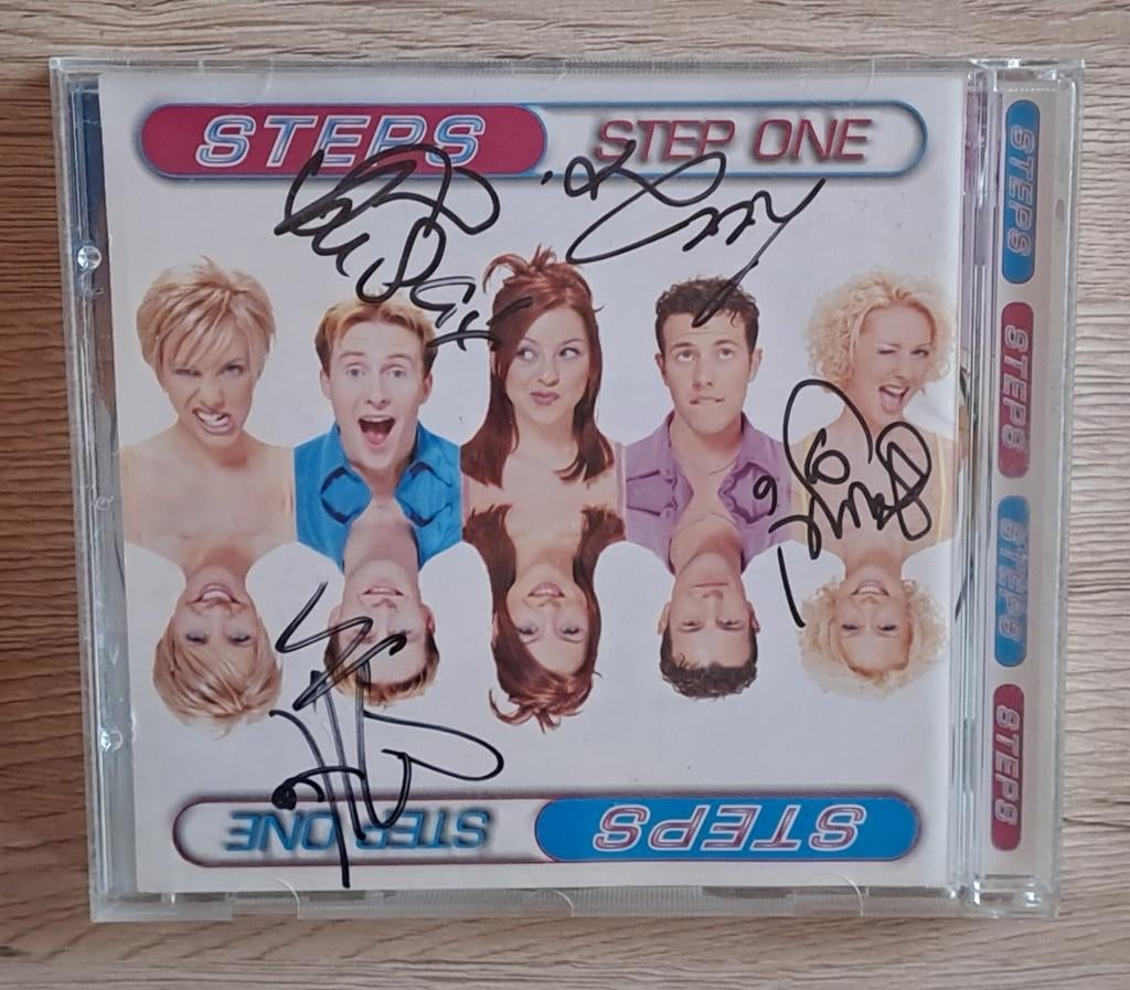 Steps - Step One (SIGNED!), Ophalen of Verzenden, 1990 - 1999, Gebruikt