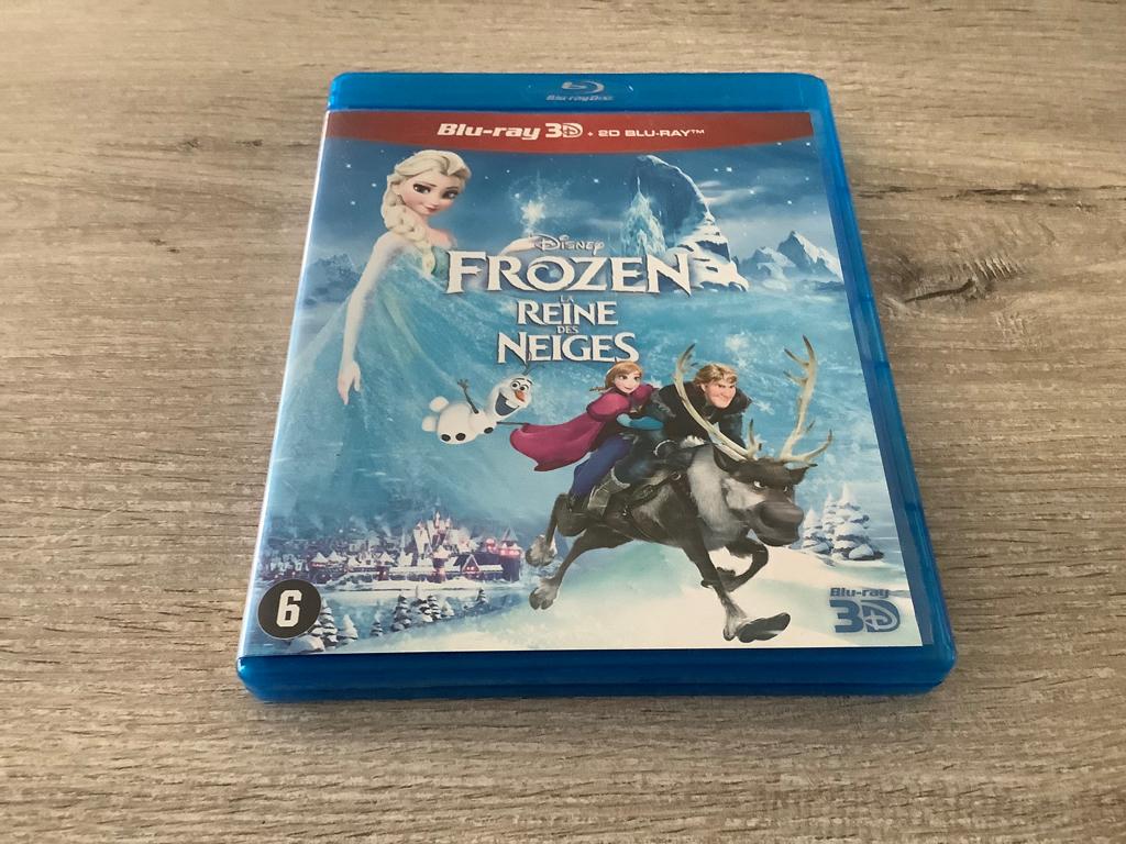 Disney Frozen Blue Ray 3D DVD (2014), Ophalen of Verzenden, Zo goed als nieuw, Tekenfilms en Animatie