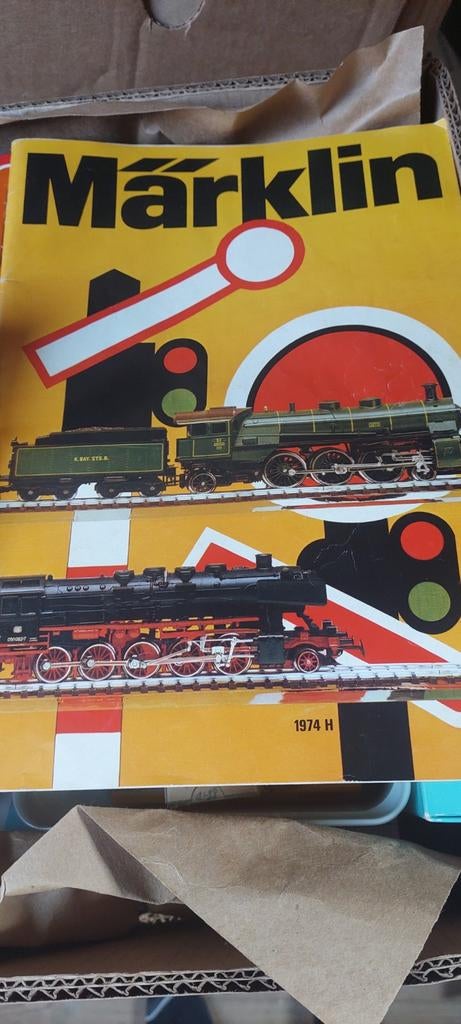 Marklin  märklin catalogussen, Hobby en Vrije tijd, Modeltreinen | Overige schalen, Ophalen of Verzenden, Märklin
