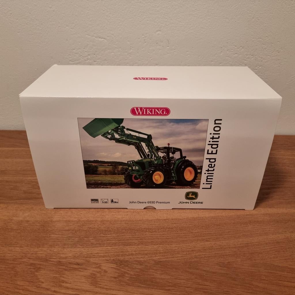John Deere 6930 avec chargeur frontal Wiking, Hobby & Loisirs créatifs, Voitures miniatures | 1:32, Enlèvement ou Envoi, Neuf