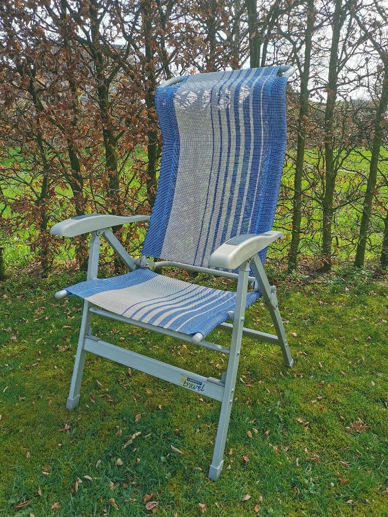 Set van 3 opvouwbare campingstoelen Campart travel, Ophalen, Gebruikt, Campingstoel