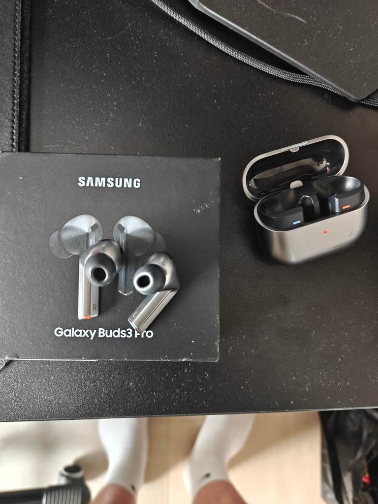 Samsung Galaxy buds pro 3, Télécoms, Téléphonie mobile | Écouteurs, Réduction active du bruit, Gris, Comme neuf, Enlèvement