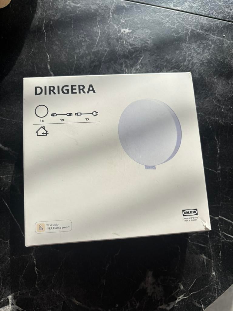 IKEA Dirigera hub, Huis en Inrichting, Badkamer | Badtextiel en Accessoires, Ophalen, Zo goed als nieuw