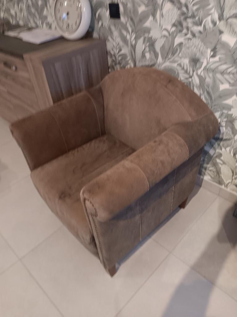 Zetel 1 pers, Huis en Inrichting, Ophalen, Gebruikt