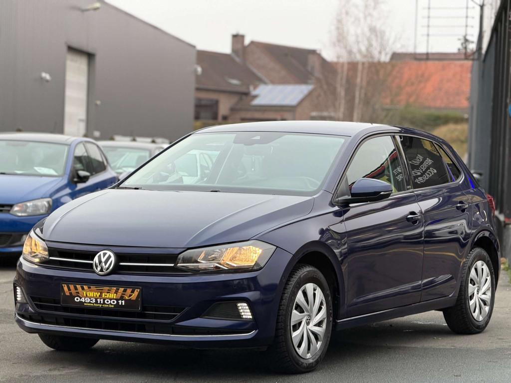 Volkswagen Polo Polo 1.0 TSi United*NAVI*Carplay*Android*CAM, Auto's, Stof, Gebruikt, 95 pk, Blauw