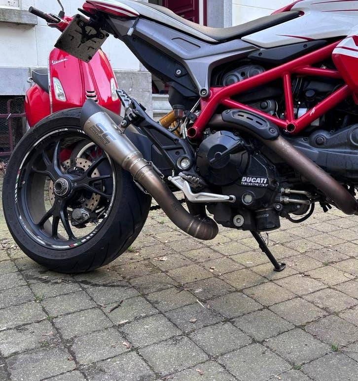 Echappement SC Project S1 pour Ducati hypermotard hm 939 sp, Motos, Enlèvement ou Envoi, Utilisé