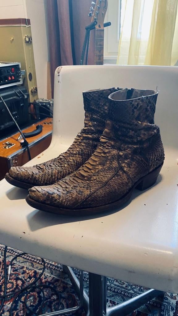 Sendra - Slangenleer Laarzen maat 44, Sendra, Boots, Ophalen of Verzenden, Gedragen