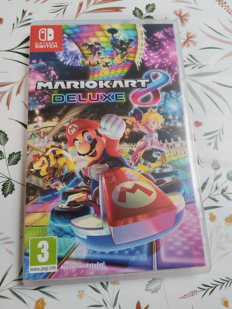 Mario Kart 8 Deluxe Nintendo Switch, Games en Spelcomputers, Ophalen, Racen en Vliegen, Vanaf 3 jaar, Online