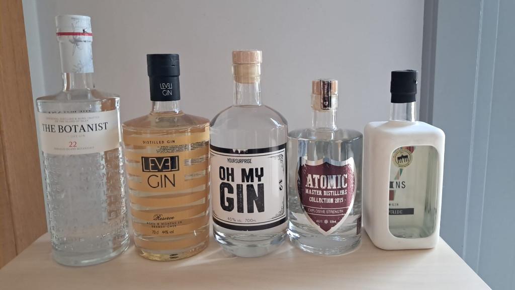 Volledige collectie gin, Ophalen, Nieuw, Flesje(s), Overige merken