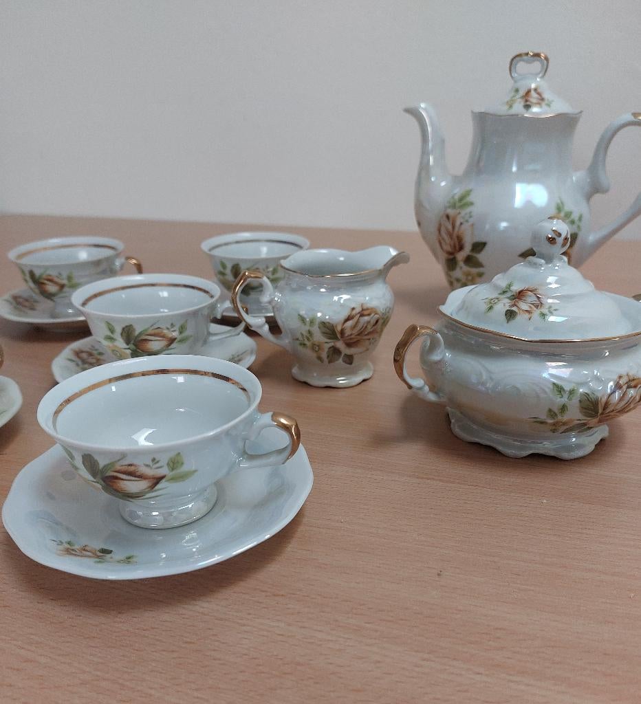 High Tea Servies uit Polen, nieuw, Ophalen