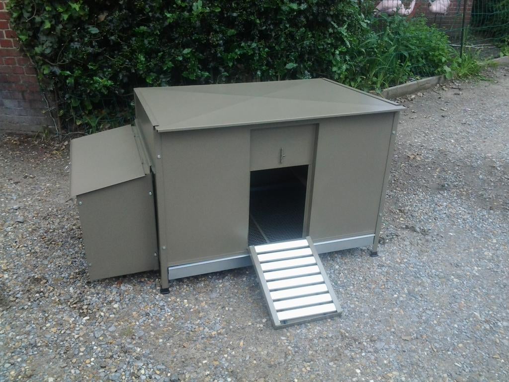 nieuw volledig metalen anti bloedluis kippenhok met lade, Dieren en Toebehoren, Pluimvee | Toebehoren, Nieuw, Kippenhok of Kippenren