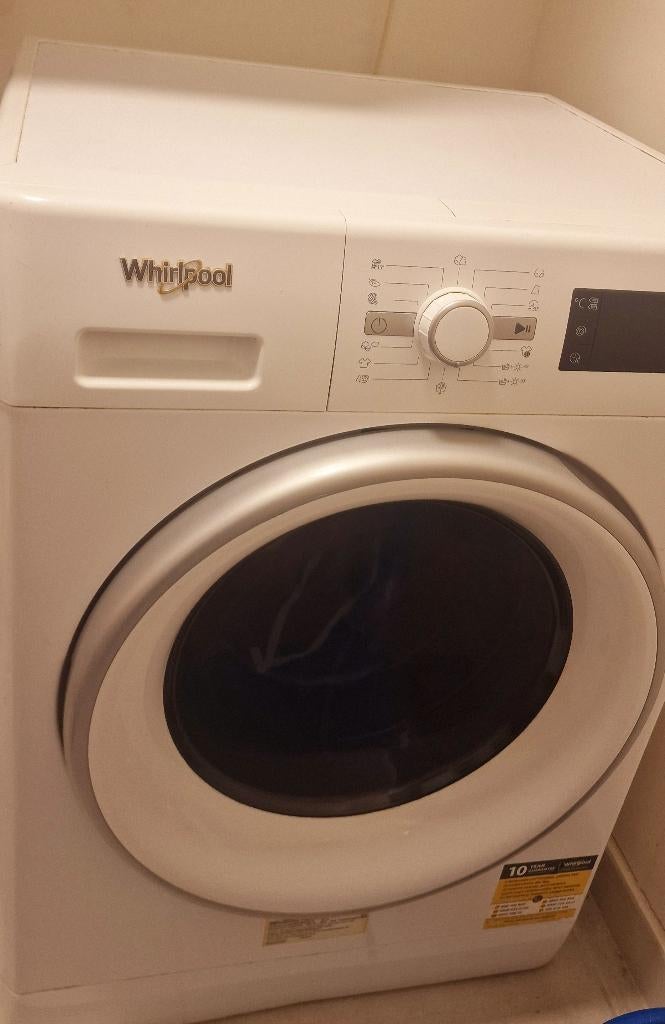 Machine à laver séchante whirpool 9kg, Elektronische apparatuur, Wasmachines, Ophalen, Zo goed als nieuw, Energieklasse A of zuiniger