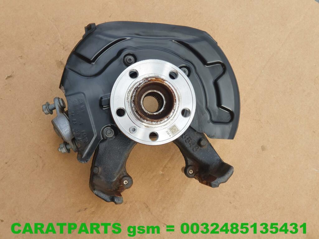 2Q0407256J A1 wiellagerhuis Polo 2G fusee Taigo T Cross ..., Gebruikt, Volkswagen AG, Vw@volkswagen.de, Audi