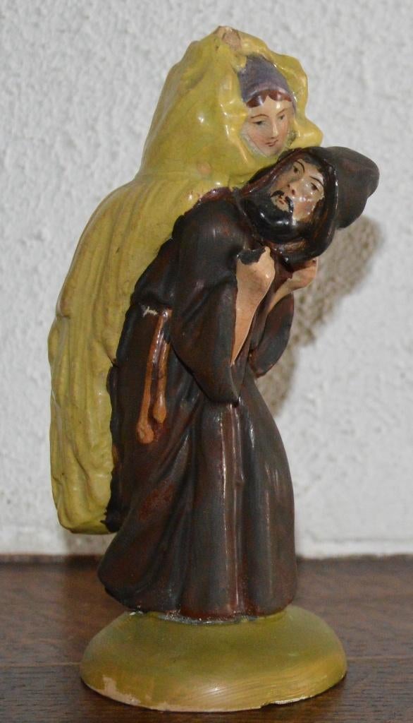 Statue de dessin animé d'un monastère/femme, Antiquités & Art, Enlèvement ou Envoi